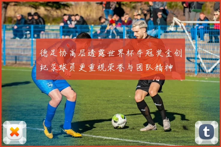德足协高层透露世界杯夺冠奖金创纪录球员更重视荣誉与团队精神